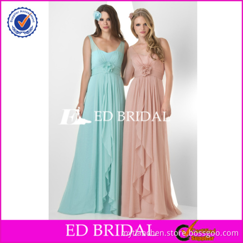 New Fashion 2014 Chiffon Floral Flounced Skirt Bridesmaid Party Dresses from Turkish LX164